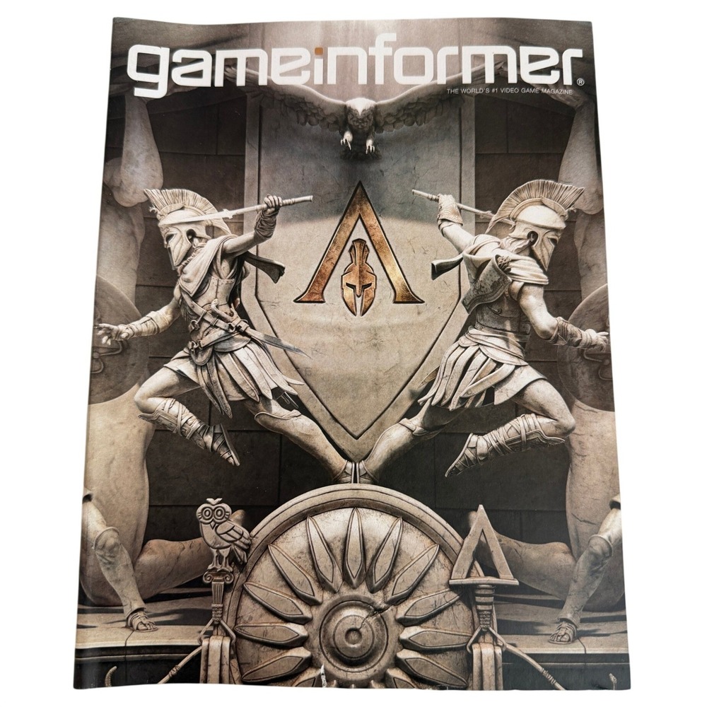 Game Informer Magazine Issue 305 Assassins Creed Odyssey Cover August 2018 Issue